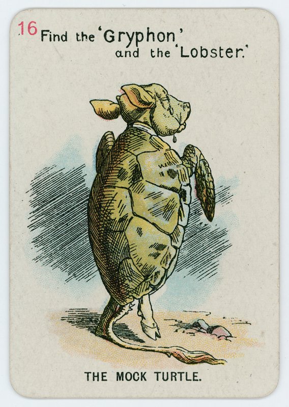 Den falska sköldpaddan av John Tenniel