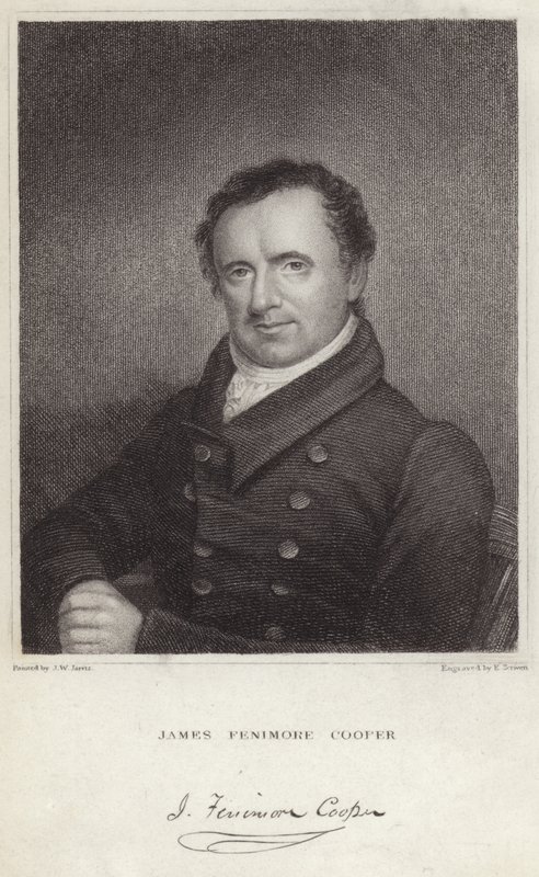 Porträtt av James Fenimore Cooper av John Wesley Jarvis