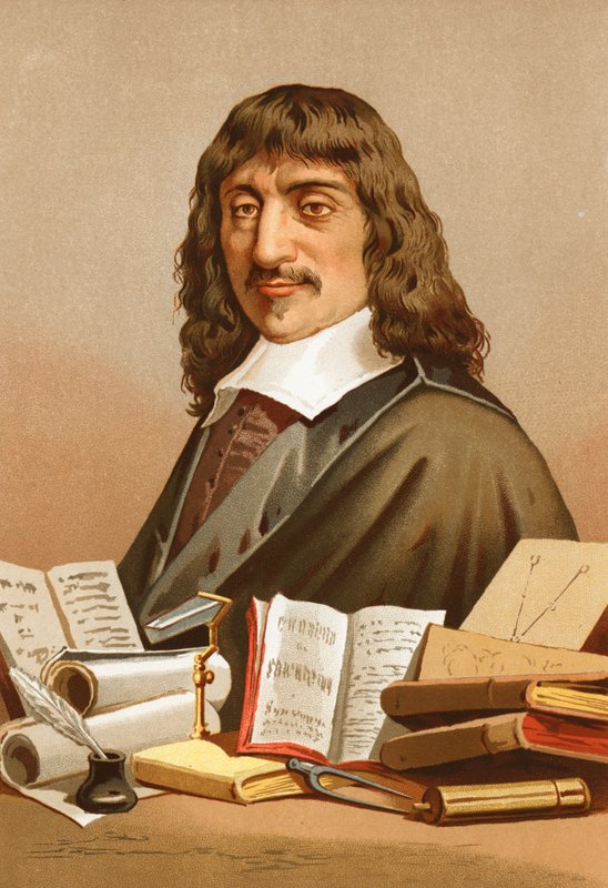 René Descartes av Jose Armet Portanell