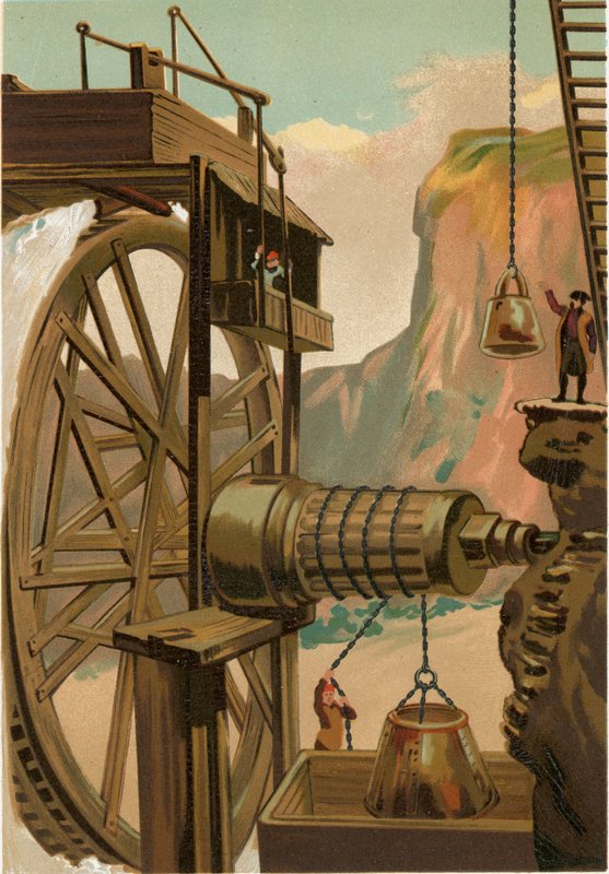 Agricola leder Freybergs gruvor av Josep or Jose Planella Coromina