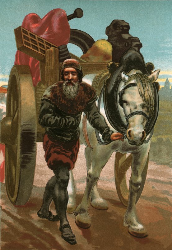 Gutenberg utvisad från Strasbourg av Josep or Jose Planella Coromina