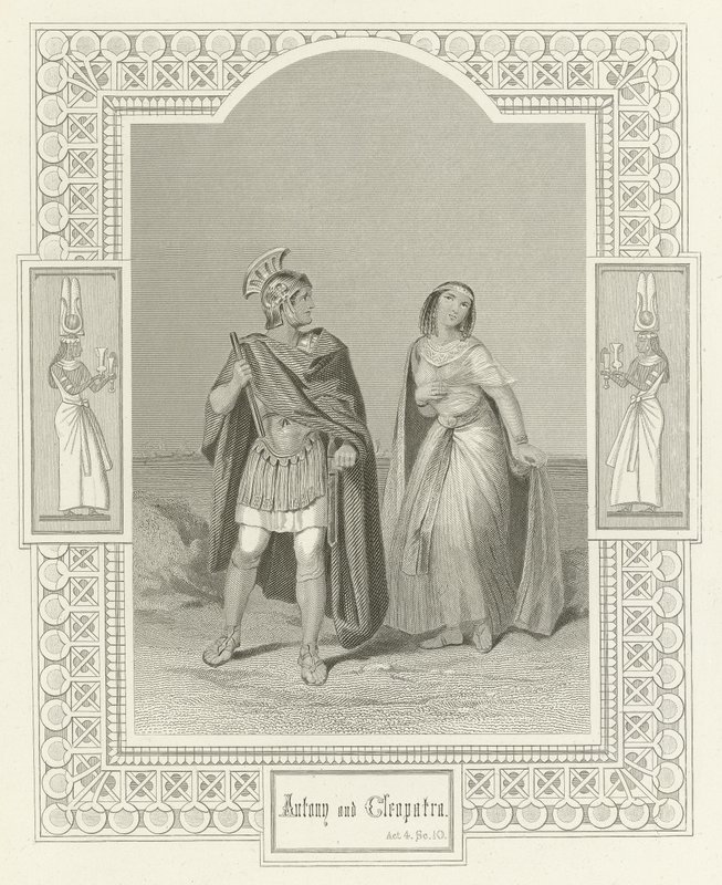Antony och Cleopatra, akt IV, Scen X av Joseph Kenny Meadows