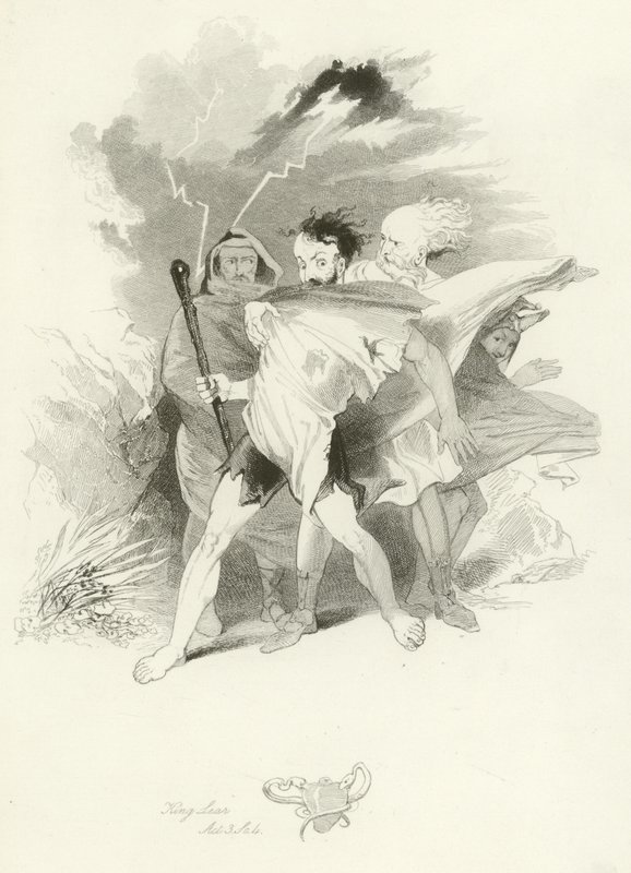 Kung Lear av Joseph Kenny Meadows