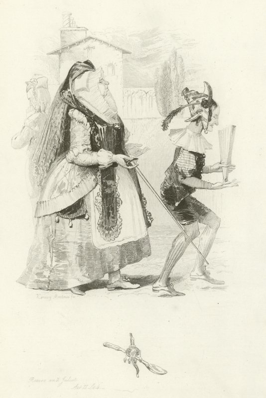 Romeo och Julia av Joseph Kenny Meadows