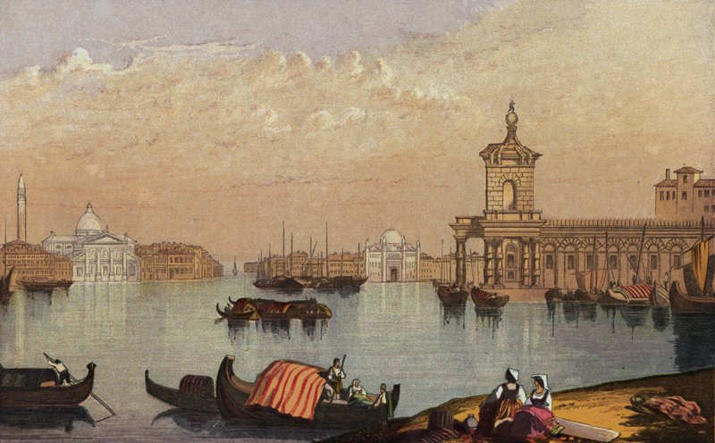 Venedig av after Joseph Mallord William Turner