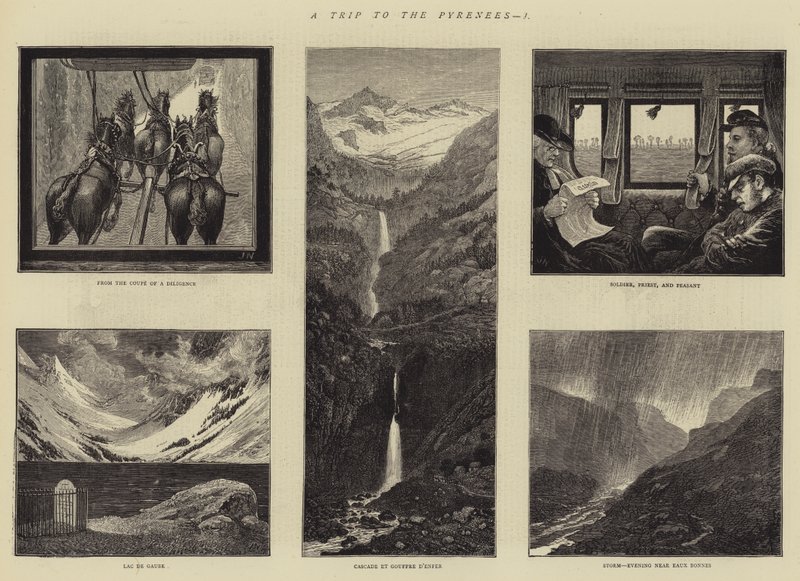 En resa till Pyrenéerna, I av Joseph Nash