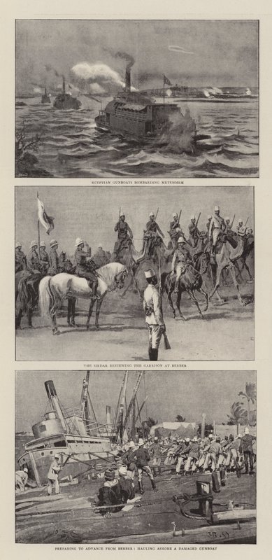 Soudan-upproret av Joseph Nash