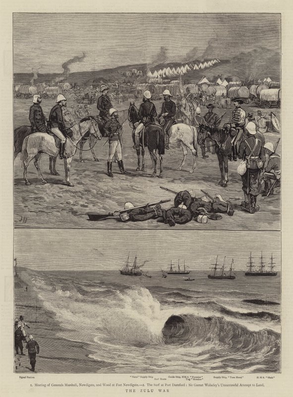 Zulukriget av Joseph Nash
