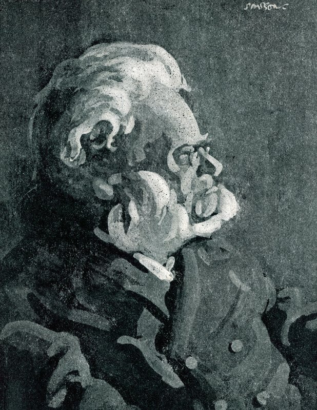 Ibsen i ålderdom av Joseph after Simpson