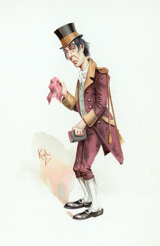 Job Trotter, illustration från 
