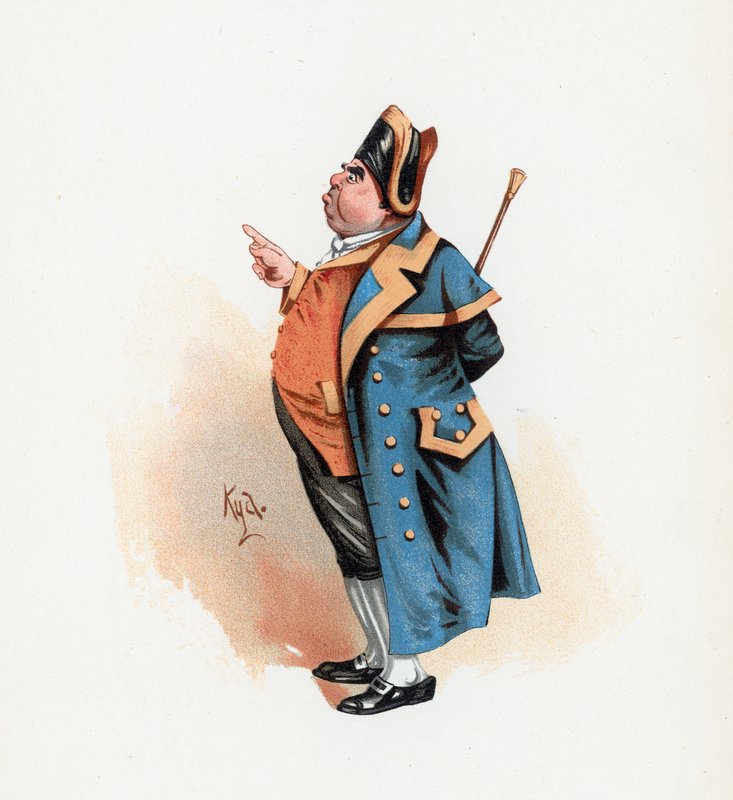 Mr. Bumble, illustration från 