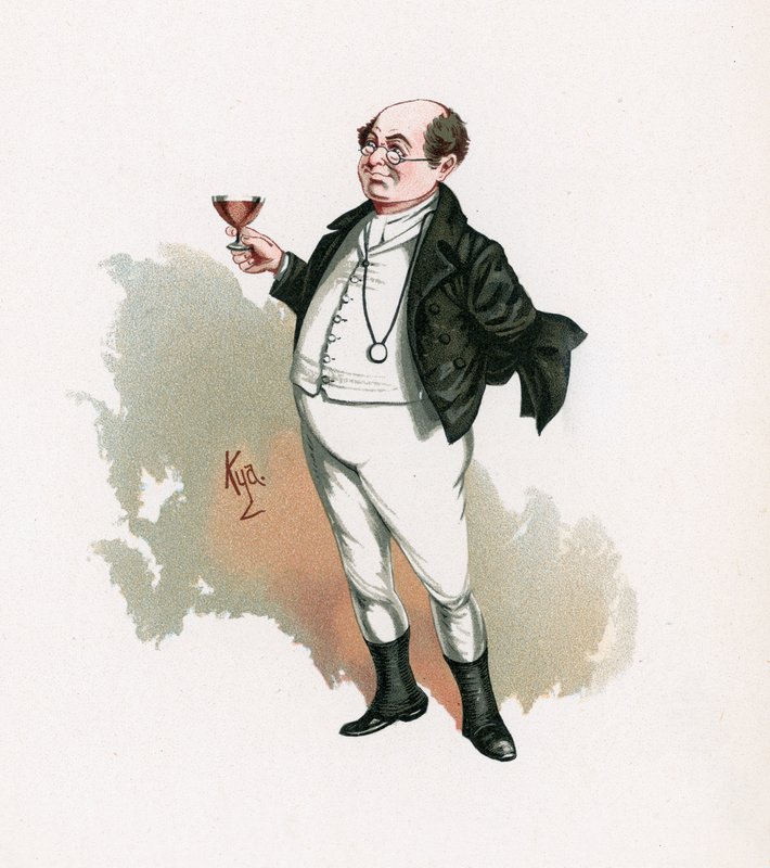 Mr Pickwick, illustration från 