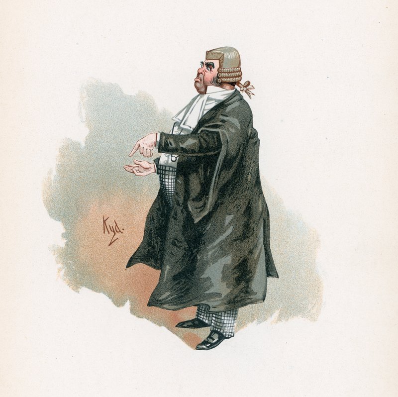 Sergeant Buzfuz, illustration från 