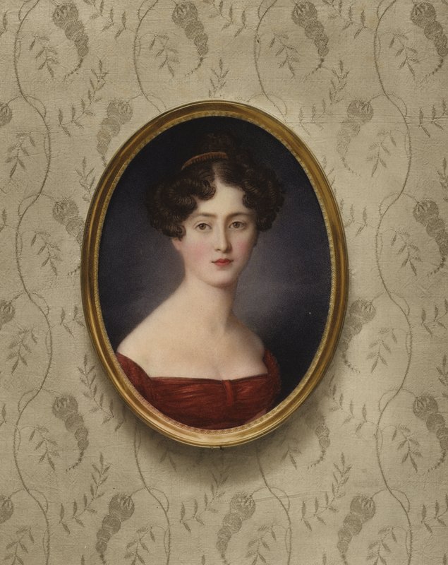 Portrait of Babette Horschelt, nee Eckner  av Joseph Heigel