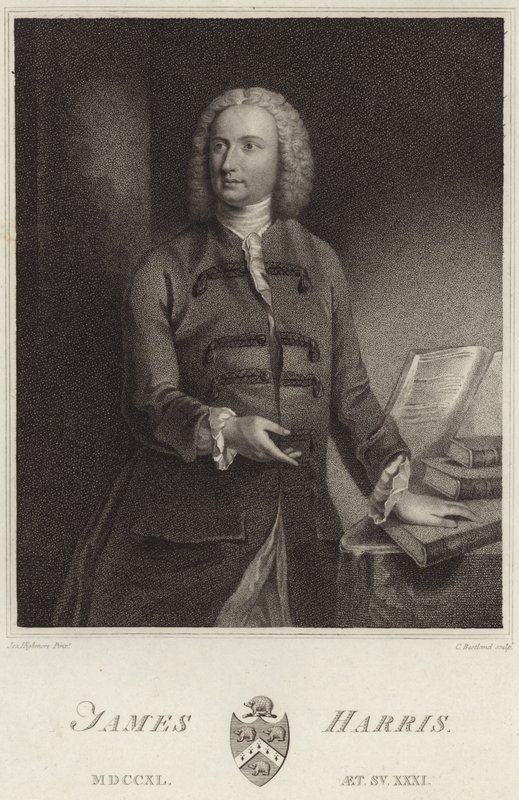 Porträtt av James Harris (1709-80) av Joseph Highmore