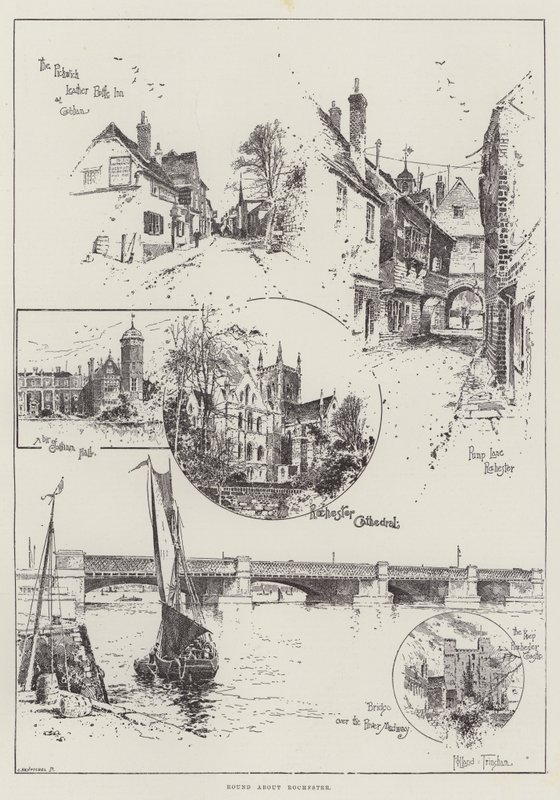 Runt om Rochester av Joseph Holland Tringham
