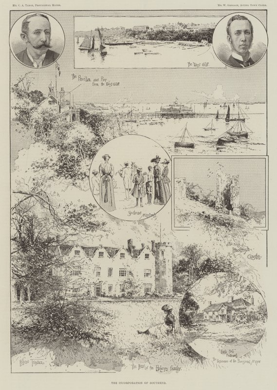 Inkorporeringen av Southend av Joseph Holland Tringham
