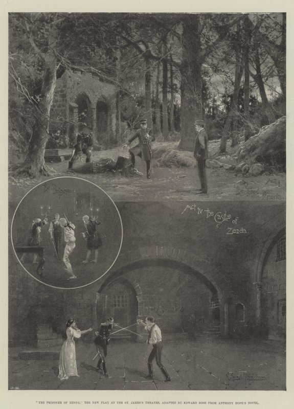 The Prisoner of Zenda, den nya pjäsen på St James