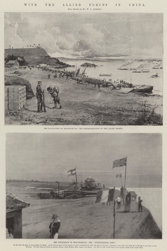 Med de allierade styrkorna i Kina av Joseph Holland Tringham