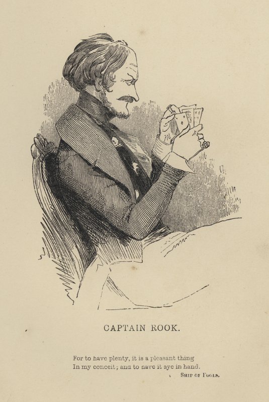 Kenny Meadows: Captain Rook (gravyr) av Joseph Kenny (after) Meadows