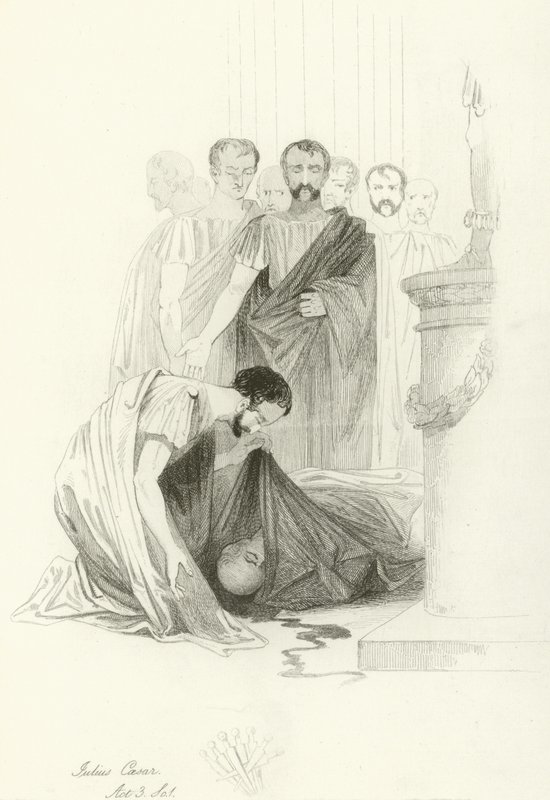 Julius Caesar av Joseph Kenny Meadows