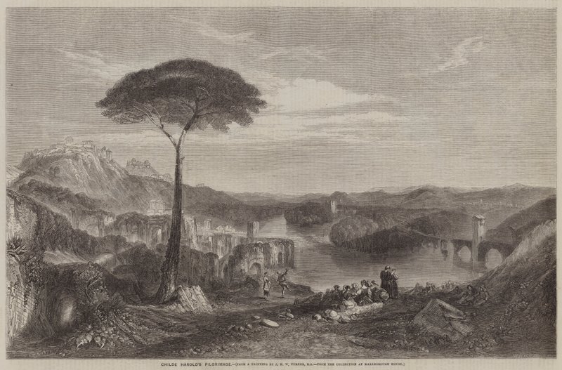 Childe Harolds pilgrimsfärd av Joseph Mallord William Turner