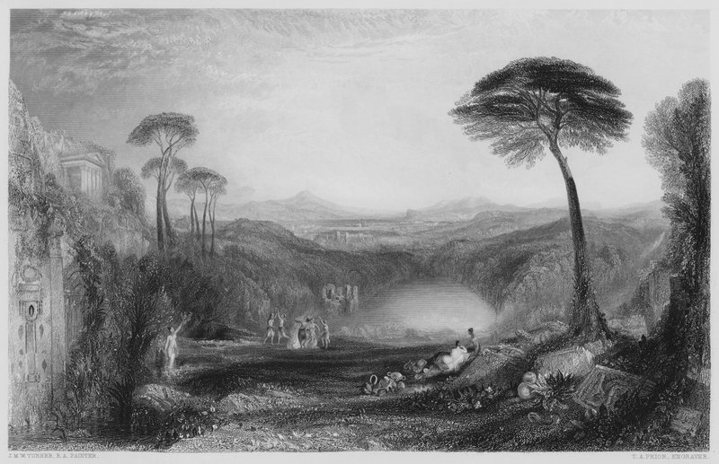 The Golden Bough, från bilden i Vernon Gallery av after Joseph Mallord William Turner