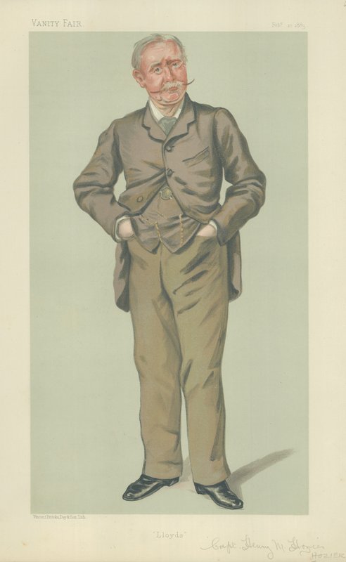 Kapten Henry Montague Hozier av Joseph Middleton Jopling
