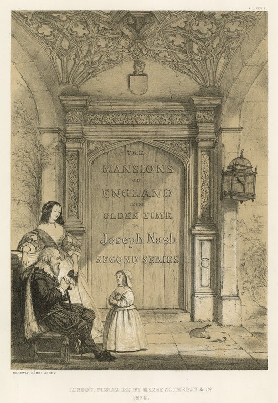 Dörröppning, Coombe Abbey av Joseph Nash