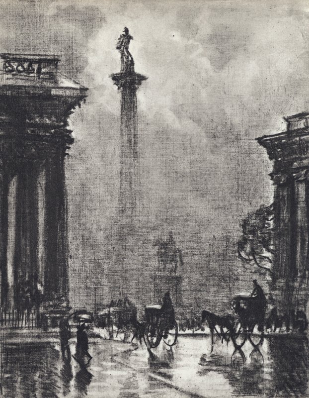 Nelsonkolumnen av Joseph Pennell