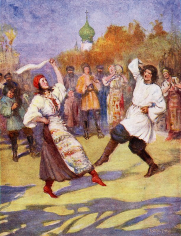 Rysk bonddans av Joseph Ratcliffe Skelton