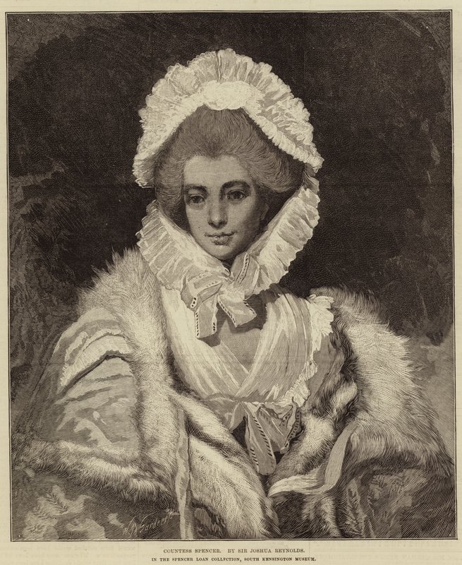 Grevinnan Spencer av Joshua Reynolds