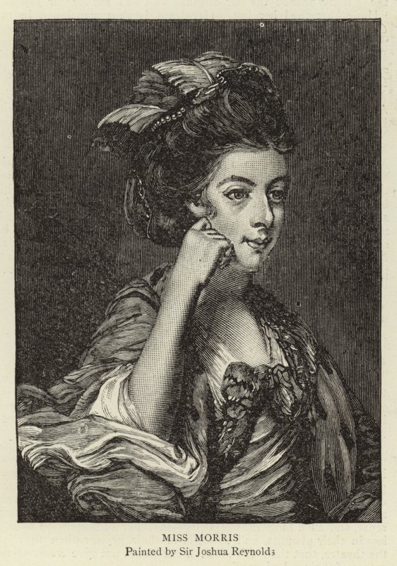 Fröken Morris av Joshua Reynolds