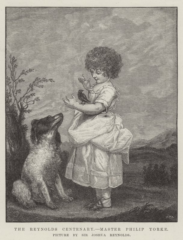 Reynolds hundraårsjubileum, mästare Philip Yorke av Joshua Reynolds