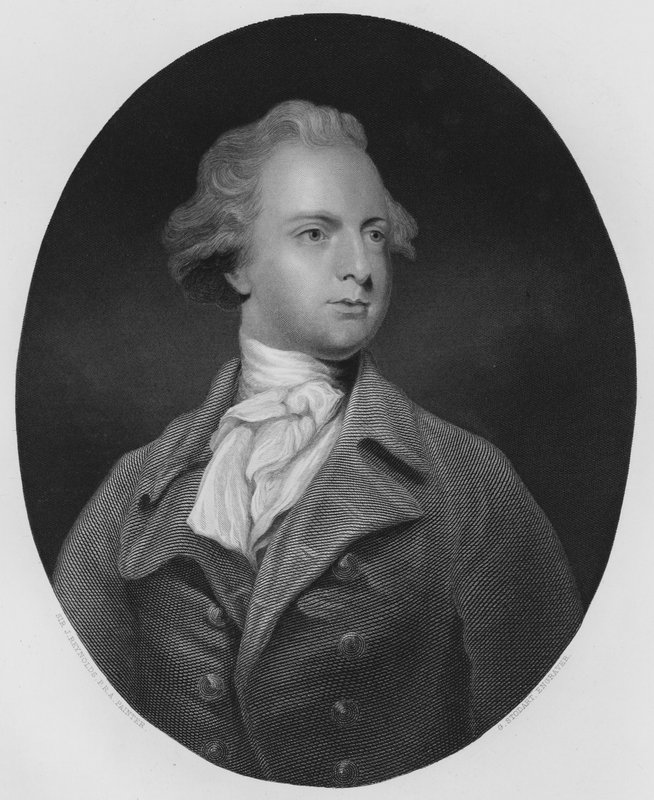 Sir Abraham Hume, Baronet, från bilden i Vernon Gallery (gravyr) av Joshua (after) Reynolds