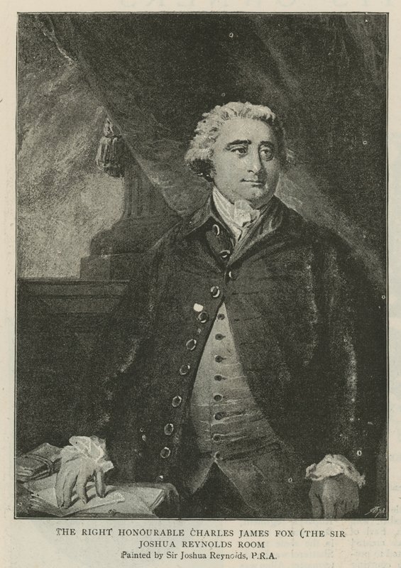 Den rätte ärade Charles James Fox av Joshua Reynolds