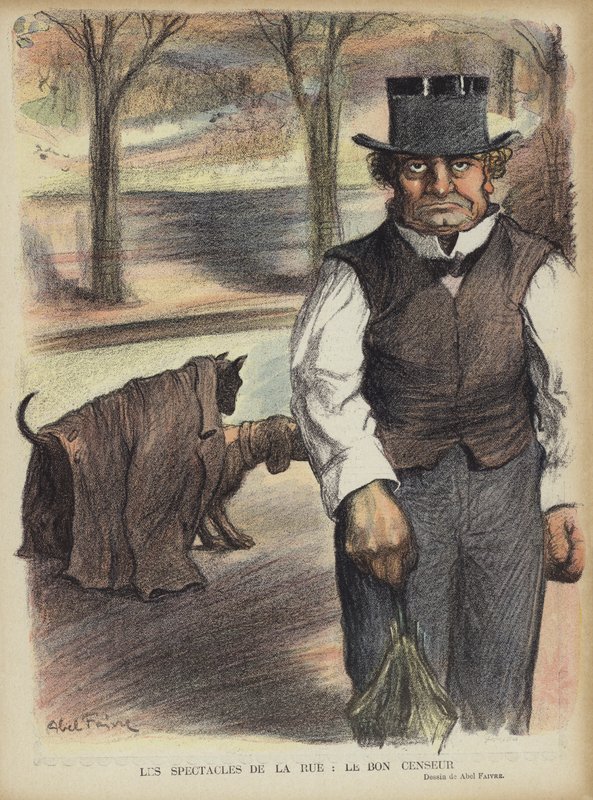 Illustration för Le Rire av Jules Abel Faivre