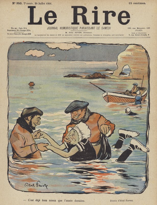 Illustration för Le Rire av Jules Abel Faivre