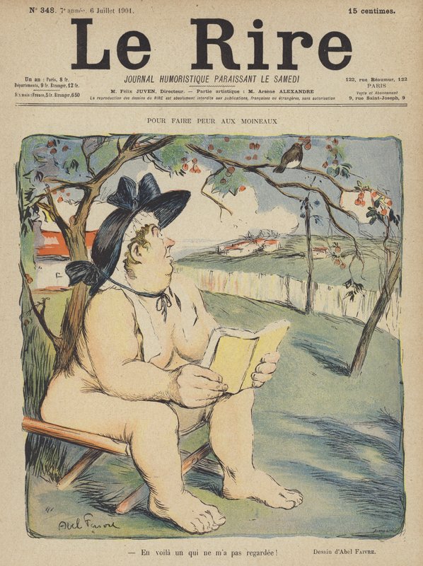 Illustration för Le Rire av Jules Abel Faivre