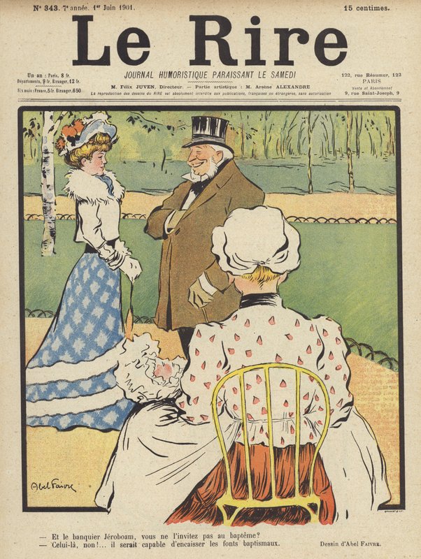 Illustration för Le Rire av Jules Abel Faivre