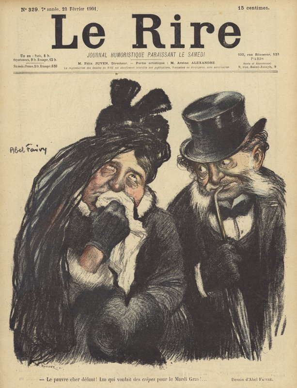 Illustration för Le Rire av Jules Abel Faivre