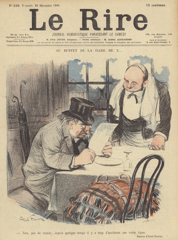 Illustration för Le Rire av Jules Abel Faivre