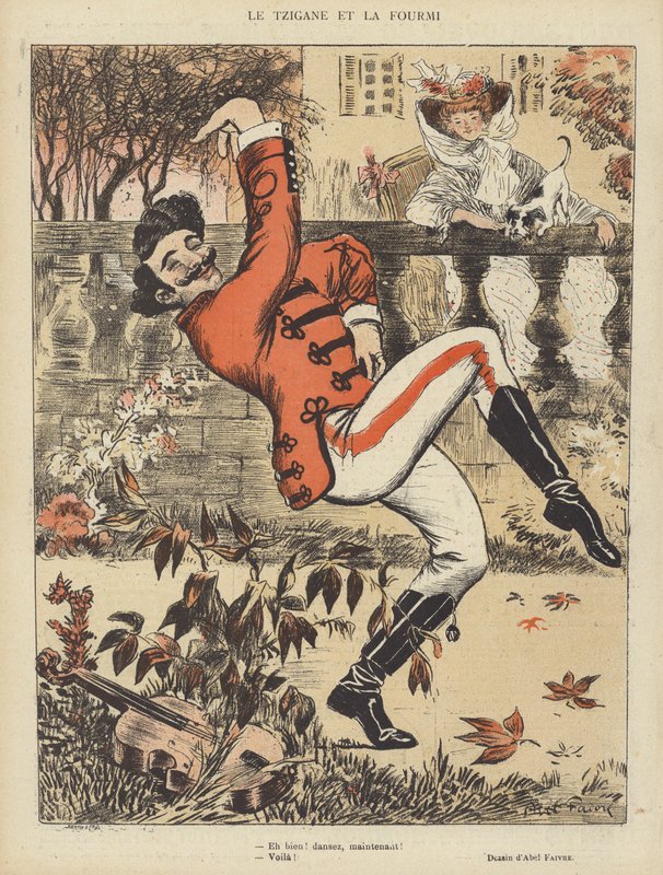 Illustration för Le Rire av Jules Abel Faivre