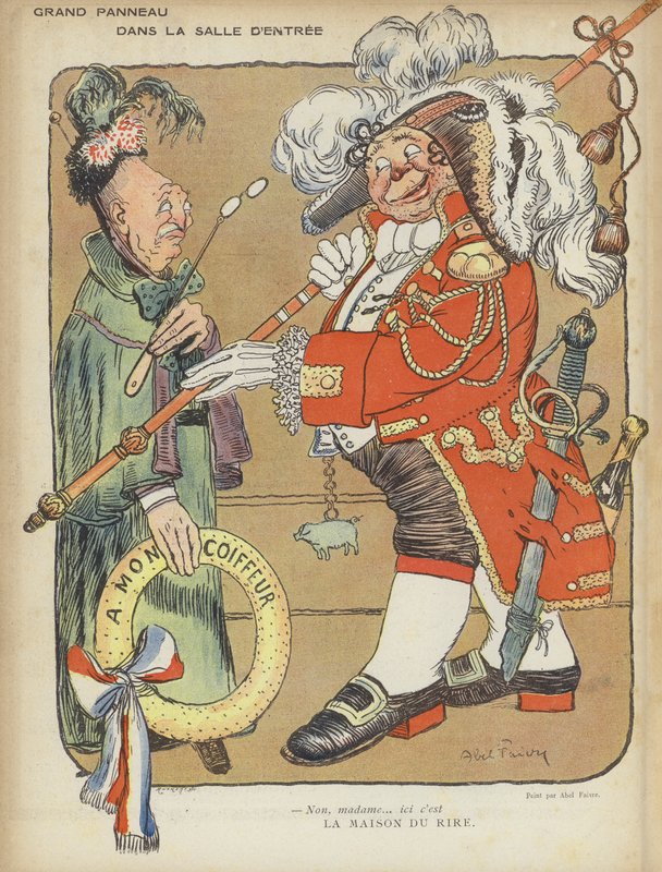Illustration för Le Rire av Jules Abel Faivre