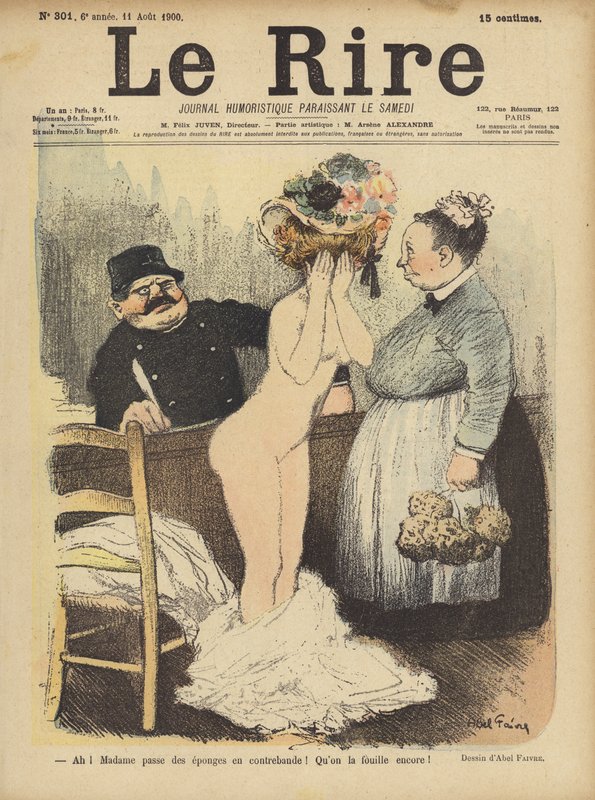 Illustration för Le Rire av Jules Abel Faivre