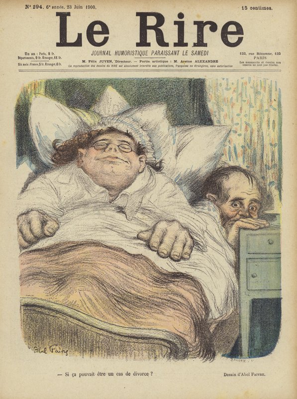 Illustration för Le Rire av Jules Abel Faivre