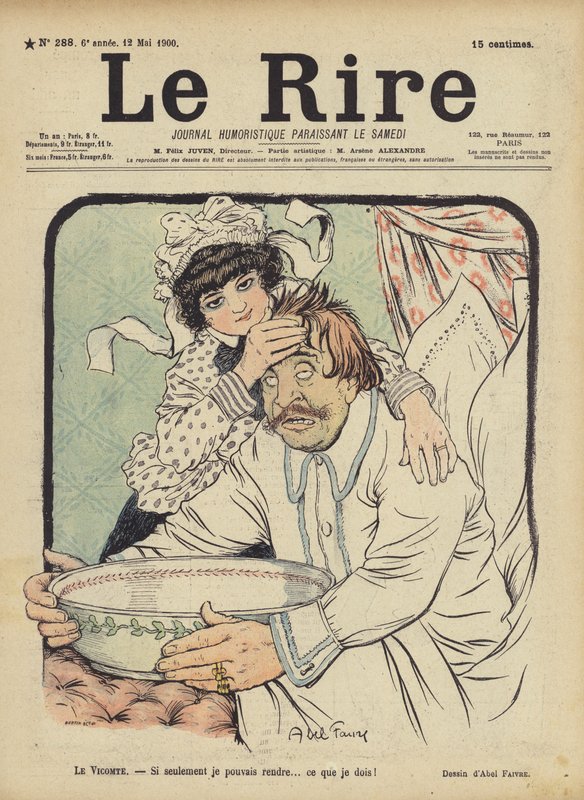 Illustration för Le Rire av Jules Abel Faivre