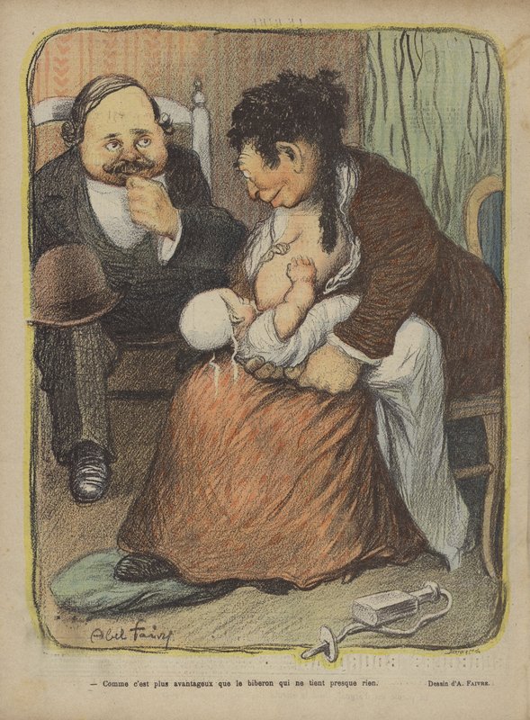 Illustration för Le Rire av Jules Abel Faivre