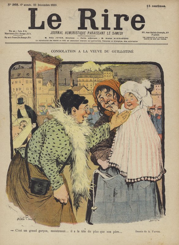 Illustration för Le Rire av Jules Abel Faivre