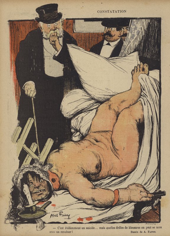 Illustration för Le Rire av Jules Abel Faivre